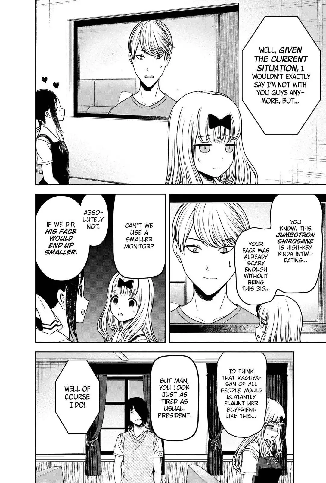 Kaguya-sama wa Kokurasetai - Tensai-tachi no Renai Zunousen Chapter 268 4